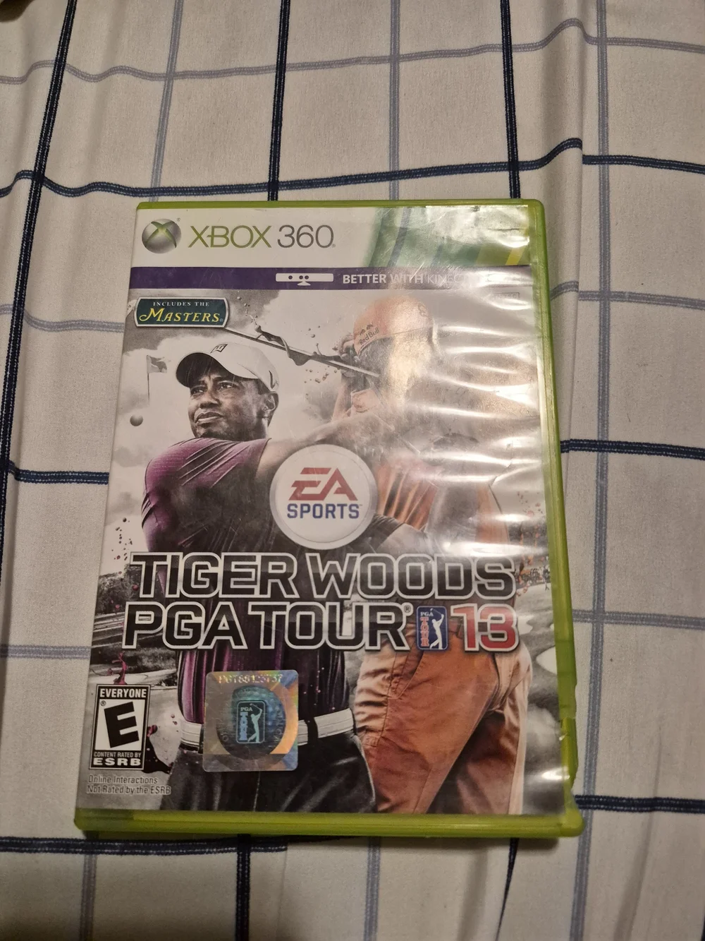 Microsoft Xbox 360 Tiger Woods PGA TOUR 13 Green Case